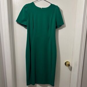 Calvin Klein Teal Midi Dress
